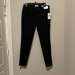 jessica simpson black skinny jeans, supreme stretch 10p